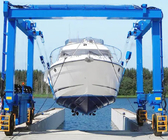 5m/Min Marine Traveling Lift Boat Hoist Yacht Crane 5 - 1000 Ton Capacity