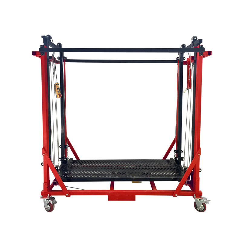 Decoration Remote Control Scaffold Hoist Platform 8m