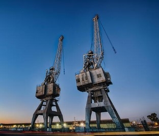 Anlegekran für den Schiffbau und die Reparatur von Schiffswerften Hafenkrane mit einer Kapazität von 5 t bis 40 t
